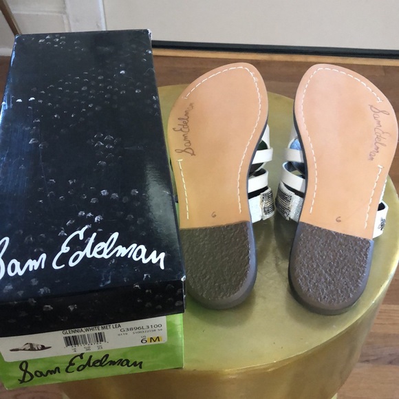 Anthropologie Sam Edelman Glennia Strappy Slide Sandals - Picture 3 of 13